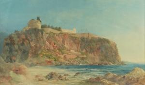 CROFT Arthur 1828-1893,A coastal fort,1889,Bellmans Fine Art Auctioneers GB 2024-03-28