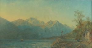 CROFT Arthur 1828-1893,Lake Orta,1874,Bellmans Fine Art Auctioneers GB 2024-03-28