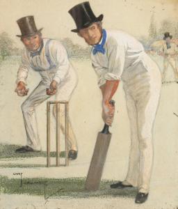CROMBIE Charles 1885-1967,A Scene of a Cricket Match,John Nicholson GB 2020-09-25