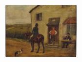 CROOKE F,Figures Outside the Tavern,Christie's GB 2015-04-01