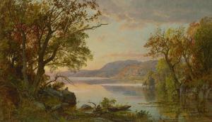 CROPSEY Jasper Francis 1823-1900,A Glimpse of Greenwood Lake,1883,Christie's GB 2024-01-18