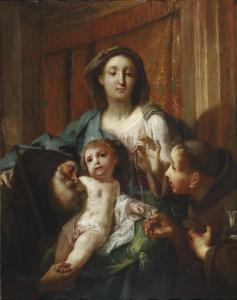 CROSATO Giambattista 1685-1758,Madonna with Child,Palais Dorotheum AT 2011-04-13