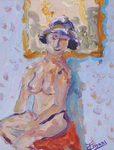 CROSBY Terrance 1949,NUDE MODEL,Ross's Auctioneers and values IE 2016-12-07