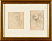 CROSS Henri Edmond 1856-1910,Portraits d\’hommes,Osenat FR 2021-11-21
