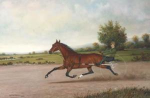 CROSS Henri Herman,Bay Pacer, believed to be "Yolo Maid", on a racetr,1892,Christie's 2004-11-29