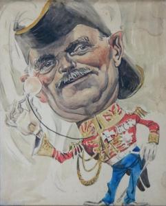CROSS Stan 1888-1977,Caricature,Theodore Bruce AU 2016-10-30