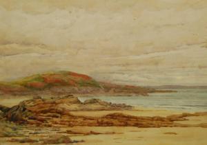 CROSS William Amos 1888,coastal scene,Lacy Scott & Knight GB 2022-01-15