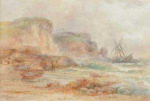 CROSSE Malcolm 1800-1900,IN WIDEMOUTH BAY, CORNWALL,Ross's Auctioneers and values IE 2021-01-27