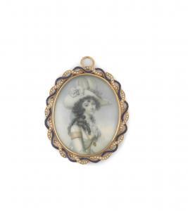 CROSSE Richard 1742-1810,A portrait miniature of a lady called, Miss Turner,Bonhams GB 2023-09-13