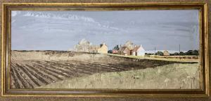 CROSSLEY Harley 1936-2013,,a view across a country field,1973,Keys GB 2023-11-24