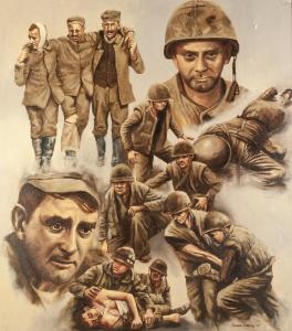 CROSSLEY TERRY 1900-1900,Figure studies of World War II soldiers,Capes Dunn GB 2019-07-09