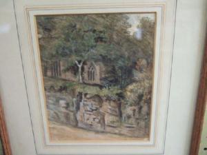 CROTCH William 1775-1847,View of a chapel,Bellmans Fine Art Auctioneers GB 2007-02-21