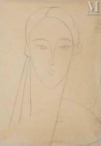 CROTTI Jean 1878-1958,Portrait de femme,Millon & Associés FR 2024-01-25