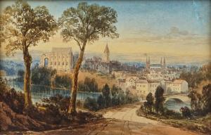 CROUCH William 1817-1850,A continental view (PORTFOLIO),Bellmans Fine Art Auctioneers GB 2021-10-12