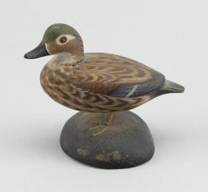 CROWELL A Elmer 1862-1952,DUCK HEN,1930,Eldred's US 2024-04-04