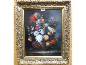 CROWELL Tom 1900-1900,Still life mixed flowers in a vase,Great Western GB 2019-04-06