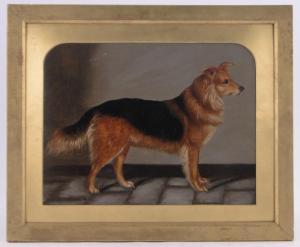 CROWTHER Henry 1905-1939,portrait of a dog,Burstow and Hewett GB 2017-11-22