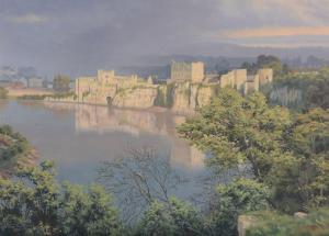 CROWTHER Hugh Melvill 1914-2003,Chepstow Castle,1986,Dreweatts GB 2016-06-02