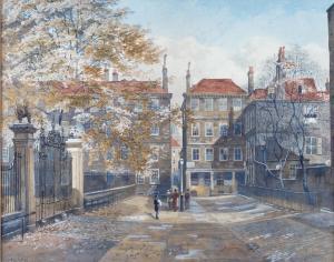 CROWTHER John 1876-1898,Field Court, Grays Inn,1981,Bellmans Fine Art Auctioneers GB 2023-03-28