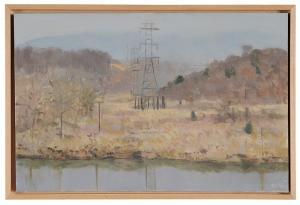 CROZIER RICHARD 1944,Rivanna River Study,1992,Brunk Auctions US 2017-05-19