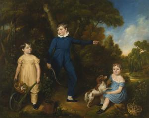 CROZIER Robert 1854-1882,THE CHILDREN OF CHARLES KENDAL OF MANCHESTER,Sotheby's GB 2014-01-31