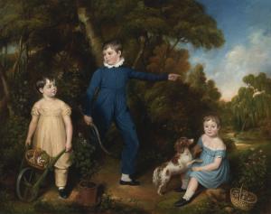 CROZIER Robert 1815-1891,THE CHILDREN OF CHARLES KENDAL OF MANCHESTER,Sotheby's GB 2015-01-30