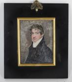 CRUICKSHANK Frederick 1800-1868,An unfinished portrait of a gentleman called Georg,Halls 2017-10-18