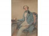 CRUICKSHANK Frederick 1800-1868,PORTRAIT OF CHARLES PRINSEP (1825-1887),Lawrences GB 2015-10-16