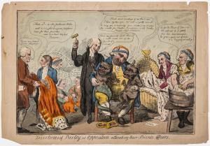 CRUIKSHANK Isaac 1756-1811,Divertions of Purley,Forum Auctions GB 2023-01-19