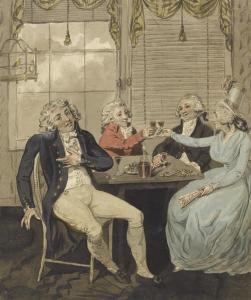 CRUIKSHANK Isaac 1756-1811,FROM NIGHT TILL MORN I TAKE MY GLASS,Sotheby's GB 2011-07-07