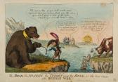CRUIKSHANK Isaac 1756-1811,The Bear, the Monkey, the Turkey and the Bull, or ,Dreweatts 2015-06-25
