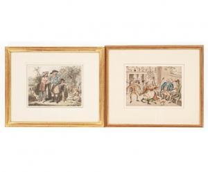 CRUIKSHANK Robert Isaac 1789-1856,Christmas Under the Mistletoe,Wiederseim US 2023-12-20