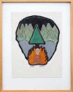 CRUISE Stephen 1949,Dream (Untitled - Forest Fire),1979,Ro Gallery US 2020-02-05