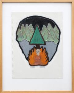 CRUISE Stephen 1949,DREAM (UNTITLED - FOREST FIRE),1979,Ro Gallery US 2024-01-01