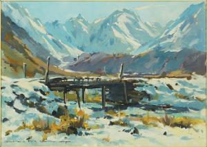 CRUMP John M 1943,The Minarets and the Tasman Valley, Mount Cook,1973,Susanin's US 2019-05-22