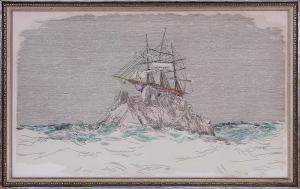 CRUTCHFIELD William Richard 1932-2005,CLIPPER SHIP (MOMA 65),1967,Clark Cierlak Fine Arts 2023-02-08