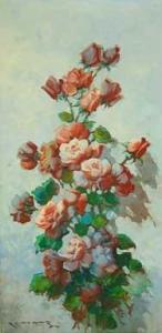 CRUZ 1914-1991,Bodegon con rosas,Subarna ES 2011-07-20