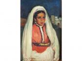 CRUZ HERRERA Jose 1890-1972,Jeune fille marocaine,Labarbe FR 2007-06-23