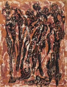 CSORBA Simon Laszlo 1943,Pieta,1970,Nagyhazi galeria HU 2016-12-13