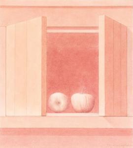 CUARTAS Gregorio 1938,Nature morte aux pommes,1972,AuctionArt - Rémy Le Fur & Associés FR 2024-03-21