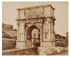 CUCCIONI Tomaso 1790-1864,Roma. Arco di Tito,1860,Gonnelli IT 2022-12-01