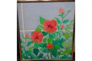 CUCKNEY Muriel 1912-2004,Hibiscus,Bellmans Fine Art Auctioneers GB 2015-06-20