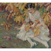 CUCUEL Edward Alfred 1875-1954,IN AUTUMN SUNLIGHT,Sotheby's GB 2008-09-24