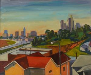 CUEVAS Raymond, Ray,View Over Rooftops Looking Towards Downtown Los An,Abell A.N. 2024-02-08