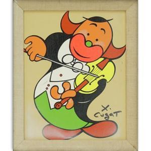 CUGAT Xavier 1898-1990,Clown Musician,Kodner Galleries US 2017-03-22