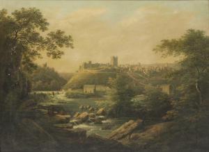 CUITT George I 1743-1818,A view of Richmond Castle, Yorkshire,1809,Sworders GB 2020-12-08