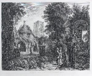 CUITT George I 1743-1818,The Abbot's Kitchen and Refectory, Fountains ,Simon Chorley Art & Antiques 2017-03-28