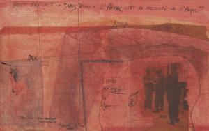CUIXART Modesto Manuel 1925-2007,Bert Brecht Nous disons: L'Homm,1964,Jeschke-Greve-Hauff-Van Vliet 2024-06-22