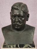 CULLEN AYERZA Hernan 1879-1936,bust of an unknown gentleman,Ruggiero Associates US 2007-10-09