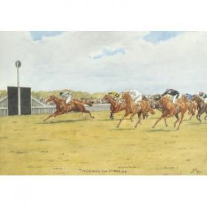 CULLEN Isaac J 1881-1947,The Cesarewitch Stakes 1919,Il Ponte Casa D'aste Srl IT 2020-10-13